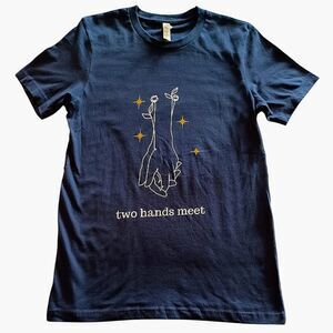 Two hands meet t-shirt